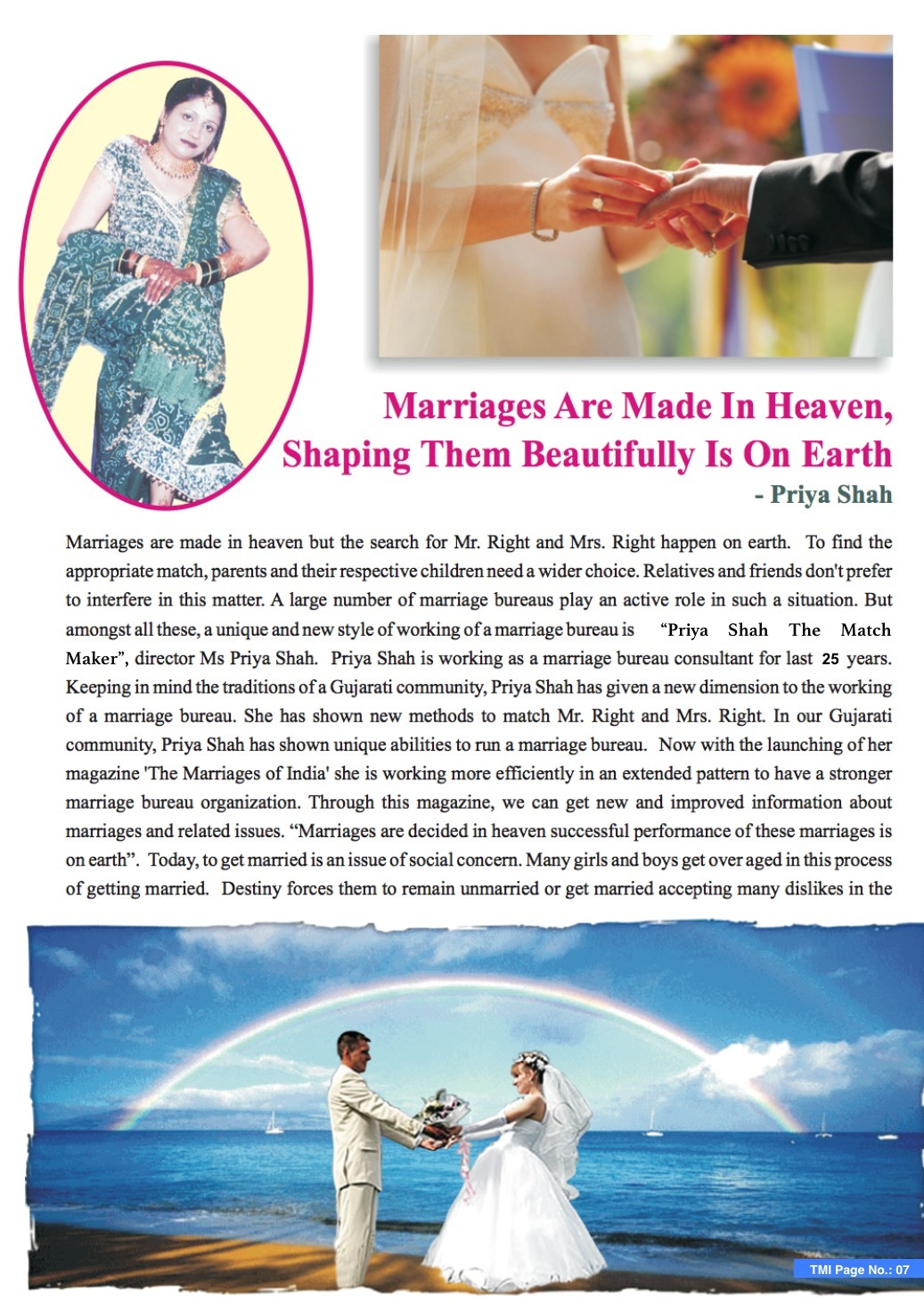 Marriages of India Magazine